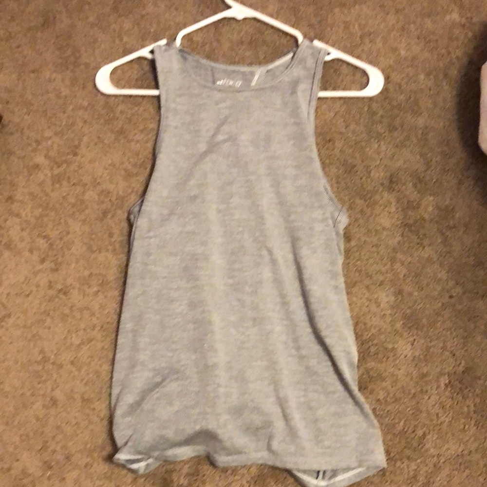 black and white stripes tank top